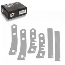 6x Reparaturbleche Rahmen